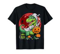 T-Rex Halloween Dinosaur Boys Pumpkin JackoLantern Girl Kids T-Shirt