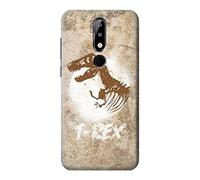 T-Rex Jurassic Fossil Case Cover For Nokia X5, Nokia 5.1 Plus