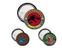 T-Rex Logo Badge Pack Jurassic Park by ABYstyle