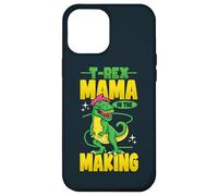 T-Rex Mama In The Making Mommy Dinosaur Baby Pregnancy Case for iPhone 12 Pro Max