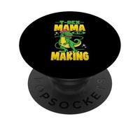 T-Rex Mama In The Making Mommy Dinosaur Baby Pregnancy PopSockets Adhesive PopGrip
