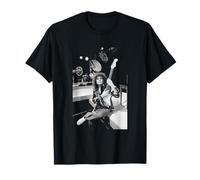 T Rex Marc Bolan On Set of Rock On with 45 TV Show 1975 T-Shirt