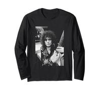 T Rex Marc Bolan On Stage for Rock On with 45 TV Show 1975 Long Sleeve T-Shirt