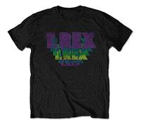 T.Rex Marc Bolan - Stacked Logo - t-Shirt L Black