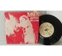 T. REX, MARC BOLAN - T. REX, MARC BOLAN jeepster c/w get it on, 7 inch single, BUG 90
