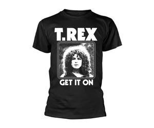 T-Rex Men's Photograph Black T-Shirt | Size: Medium T-Rex Black M