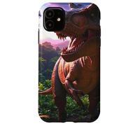 T-rex on the Hunt Dinosaur Case for iPhone 11