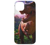 T-rex on the Hunt Dinosaur Case for iPhone 14 Plus