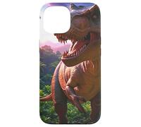 T-rex on the Hunt Dinosaur Case for iPhone 15