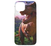T-rex on the Hunt Dinosaur Case for iPhone 15 Plus