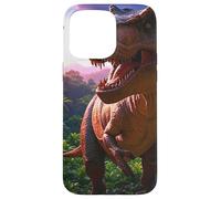 T-rex on the Hunt Dinosaur Case for iPhone 15 Pro Max