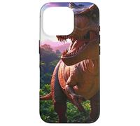 T-rex on the Hunt Dinosaur Case for iPhone 16 Pro