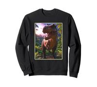 T-rex on the Hunt Dinosaur Sweatshirt