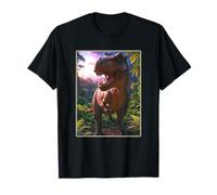T-rex on the Hunt Dinosaur T-Shirt