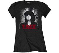 Band Monkey T-Rex Ladies T-Shirt Slider Multicoloured