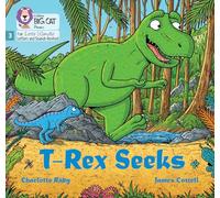 T-Rex Seeks: Phase 3 Set 1 Blending practice (Big Cat Phonics for Little Wandle Letters and Sounds Revised)