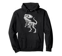 T Rex Skeleton Fossil Dinosaur Paleontologist Dino bones Pullover Hoodie