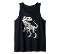 T Rex Skeleton Fossil Dinosaur Paleontologist Dino bones Tank Top