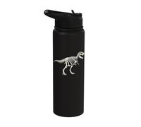 T-Rex Skeleton Tyrannosaurus Rex Paleontology Stainless Steel Insulated Water Bottle