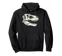 T-Rex Skull Dinosaur Fossil Paleontology Museum Pullover Hoodie