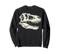 T-Rex Skull Dinosaur Fossil Paleontology Museum Sweatshirt