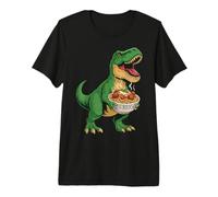 T-rex Spaghetti Meatballs Premium T-Shirt