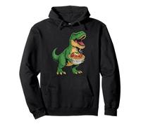T-rex Spaghetti Meatballs Pullover Hoodie