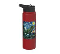 T-Rex Starry Night Stainless Steel Insulated Water Bottle