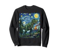 T-Rex Starry Night Sweatshirt