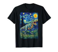 T-Rex Starry Night T-Shirt