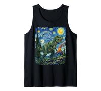 T-Rex Starry Night Tank Top