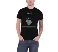 T Rex T Shirt Dandy in the Underworld Logo new Official Mens Black
