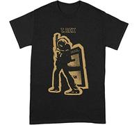 T Rex T Shirt Electric Warrior Black Tee Bolan Black