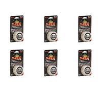 T-Rex Tape Extreme Hold Double Sided Mounting Tape Clear, Holds up to 30lbs, 25mm x 1.5m, Pack of 6