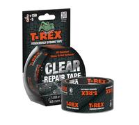 T-Rex Tape Ferociously Strong Clear Tape, 48mm x 8.2m Clear Waterproof Tape Outdoor Use, Strong Tape, Repair Tape, Clear Duct Tape, Gaffer Tape