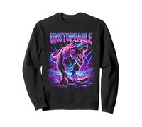 T-Rex Tyrannosaurus Dinosaur Synthwave Unstoppable Sweatshirt