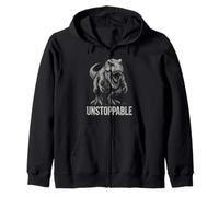 T-Rex Tyrannosaurus Dinosaur - Unstoppable Zip Hoodie