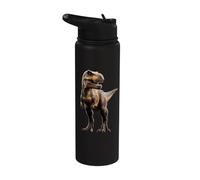 T-Rex Tyrannosaurus Rex Dinosaur I Love Dinosaurs Dino Stainless Steel Insulated Water Bottle
