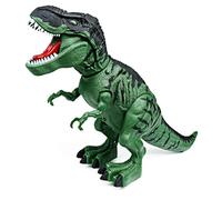 T-Rex Walking Dinosaur Toy with Realistic Sounds Battery Powered green