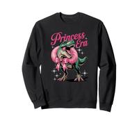 T-Rex With Pink Ribbon Cute Princess Era Coquette Funny Sweatshirt