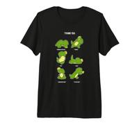 T-Rex Yoga Funny Yoga Coach Premium T-Shirt