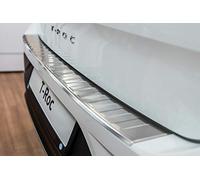 T-ROC Stainless Steel Chrome Rear Bumper Protector Scratch Guard (2017 Onwards)