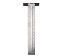 T Ruler for Woodworking, 300mm Hole Ruler Stainless Steel Line T Type Scale Marking Ruler Woodworking T Type Ruler T Rule Tool Measuring Ruler for Marking, Measuring, Scribing Tool