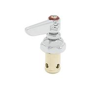 T&S Brass 002714-40 Spindle Assembly for Eterna Valve Replacement. Hot Side Handle Stem Assembly Replacement Fits All T&S Faucets.