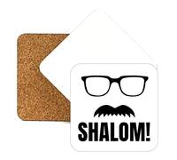 T&S - Shalom! - Neighbour Jim Drinks Coaster - Themed Gifts for Friday Night Dinner Fans