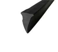 T Sd Rubber Weather Stripping for Doors & 90° Fixed Aluminum Alloy Seal 12 x 8 mm Windproof Rubber Profile for G and Joints