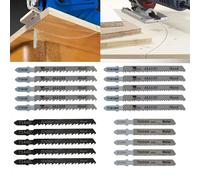 T Shank Jigsaw Blades Tool Set Wood Metal Fit Bosch Dewalt Makita etc Hinsinc Mustard One Size