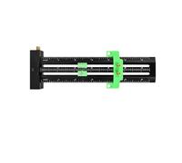 T Shape Double Pin Marking Gauge 6inch Aluminum Parallel Scribing | Dual steel pin system for parallel marking on 6-inch black aluminium ruler with green adjustment slider
