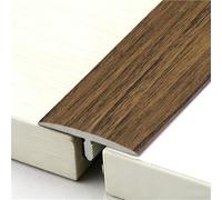 T Shape Floor Edging Trim, 90cm Self Adhesive Transition Strip for Even Floors, Doorway Seam Cover Between Tile Laminate Hardwood Vinyl(T19,3pcs)