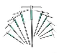 T Shape Hex Wrench Set of Ten Tools Made from High Strength Stainless Steel Designed to Aid Your Repair Projects Effortlessly